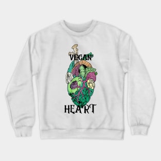 VEGAN HEART Crewneck Sweatshirt